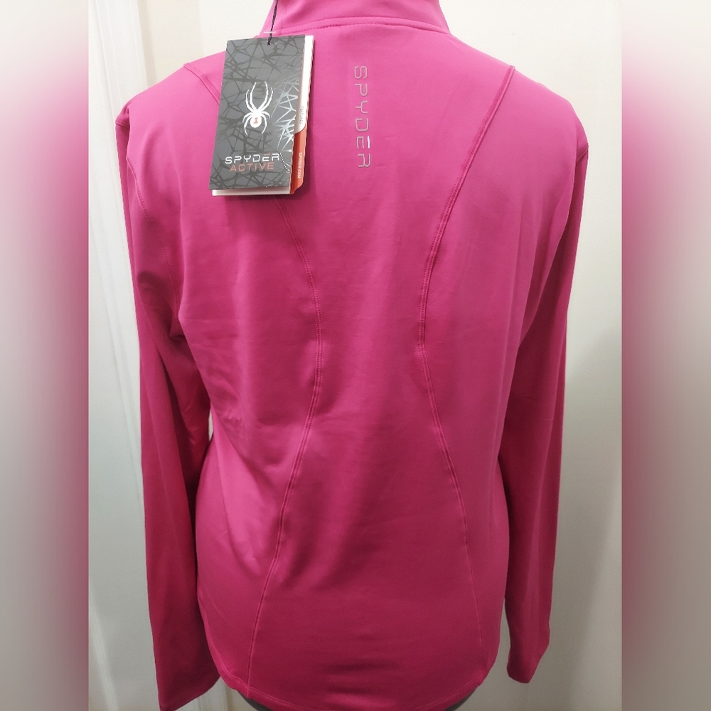 Spyder Women's Active Zip Up Jacket NWT - Picture 5 of 6
